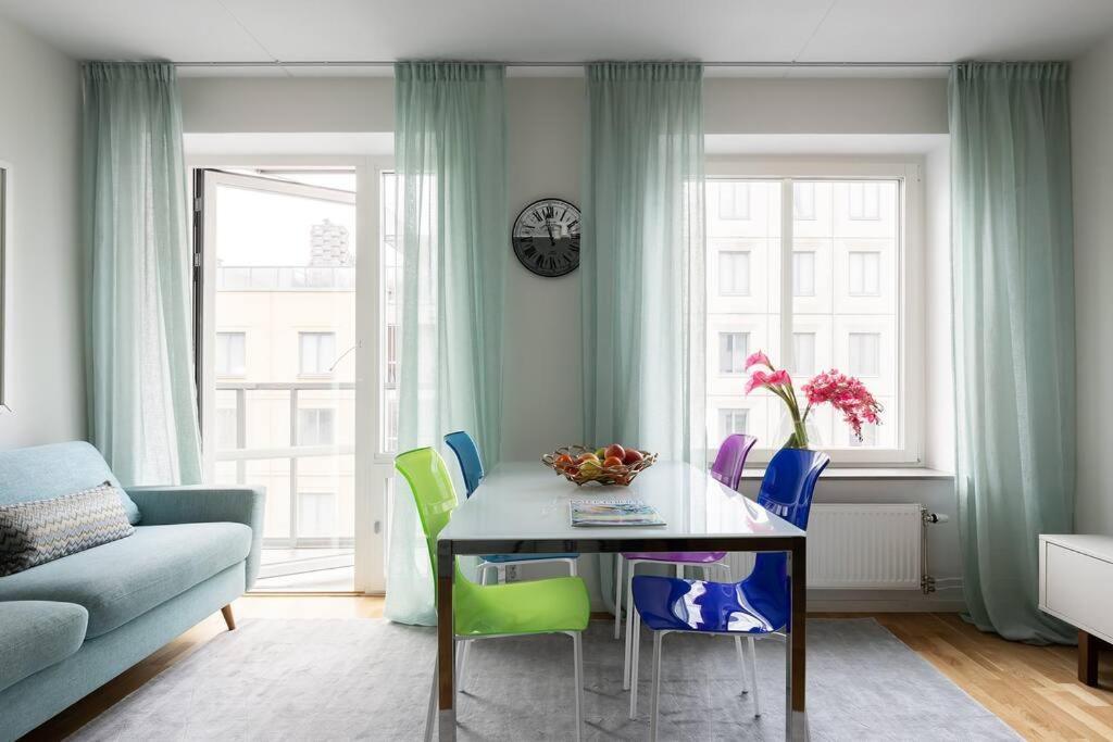 Modern Elegance I Hagastaden Apartment Stockholm Exterior photo