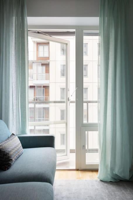 Modern Elegance I Hagastaden Apartment Stockholm Exterior photo