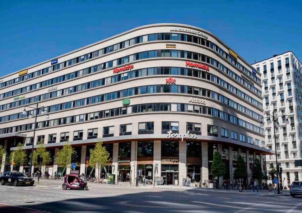 Modern Elegance I Hagastaden Apartment Stockholm Exterior photo